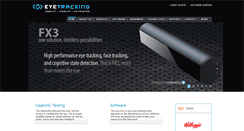 Desktop Screenshot of eyetracking.com